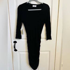 Black Jersey Mott 50 UPF Dress Coverup Sz Medium